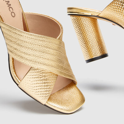 Equinox Mules - Gold