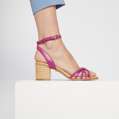 Cosmos Mid Heels - Bright Purple