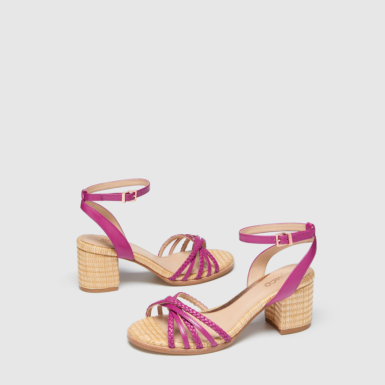 Cosmos Mid Heels - Bright Purple