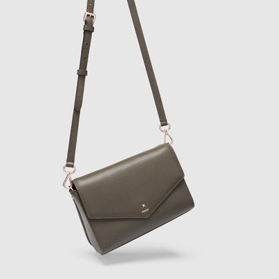 D-Vine Cross Body Bag - Moss Green