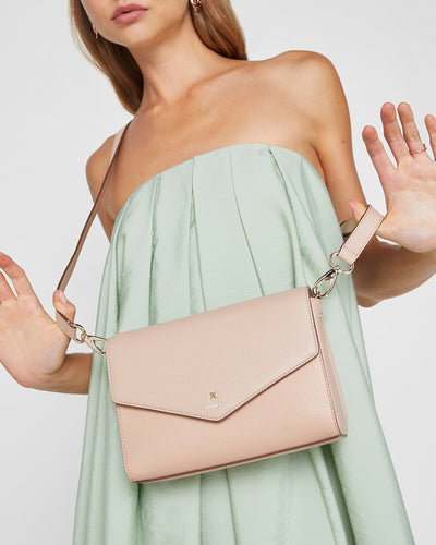 D-Vine Crossbody Bag - Almond