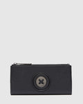 Mim-Mazing Large Wallet - Black Gunmetal