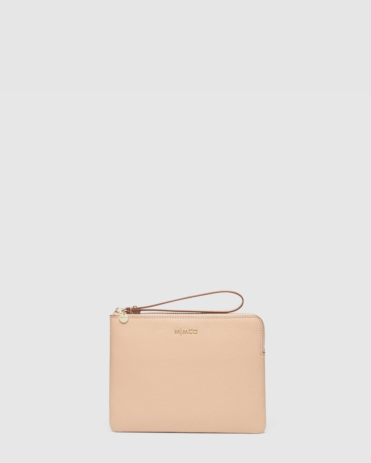 Classico Medium Pouch - Almond