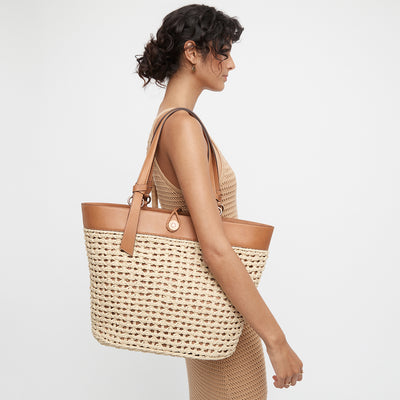 Intwine Tote Bag - Caramel