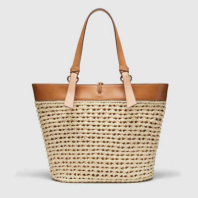 Intwine Tote Bag - Caramel