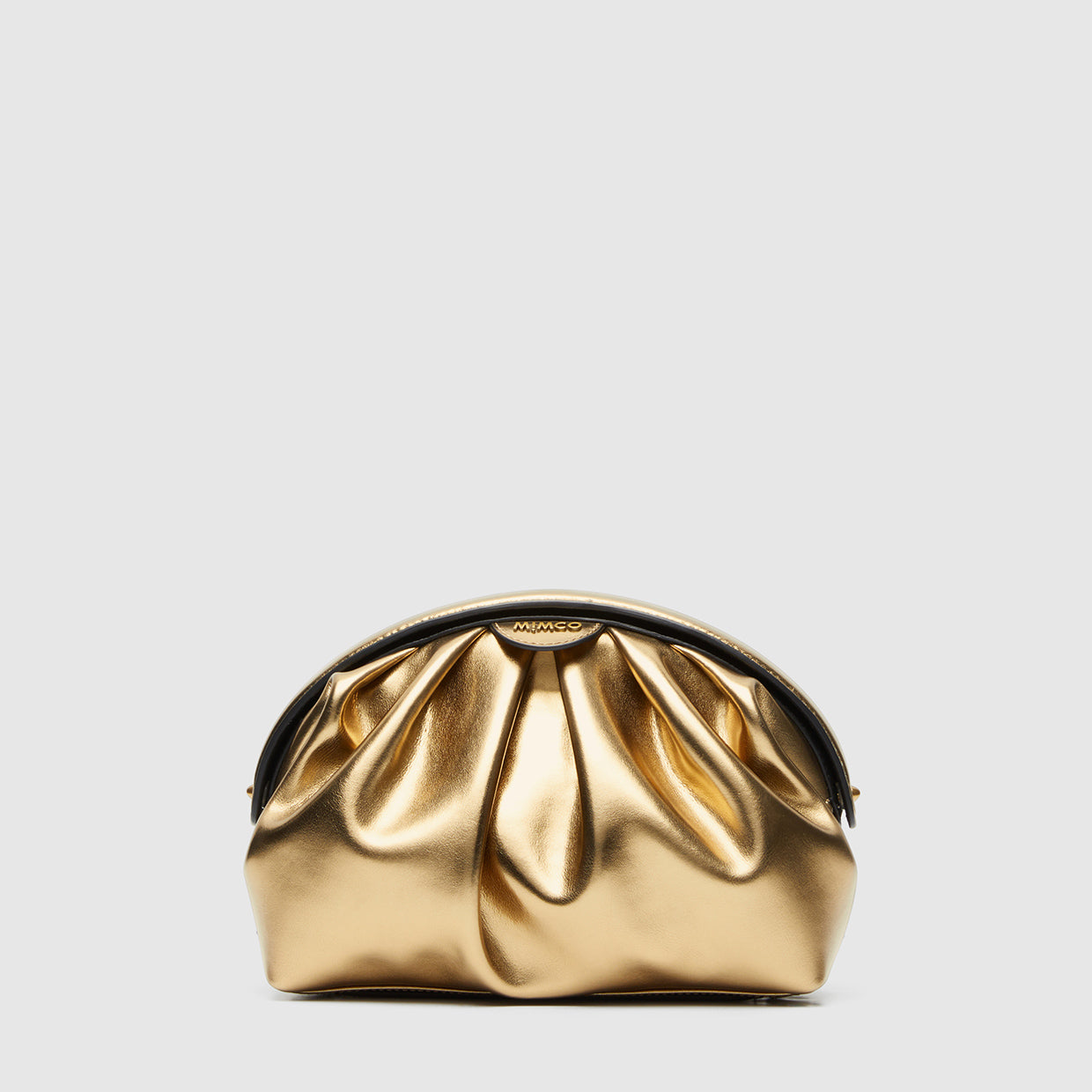 Bloom Clutch Evening Bag - Old Gold