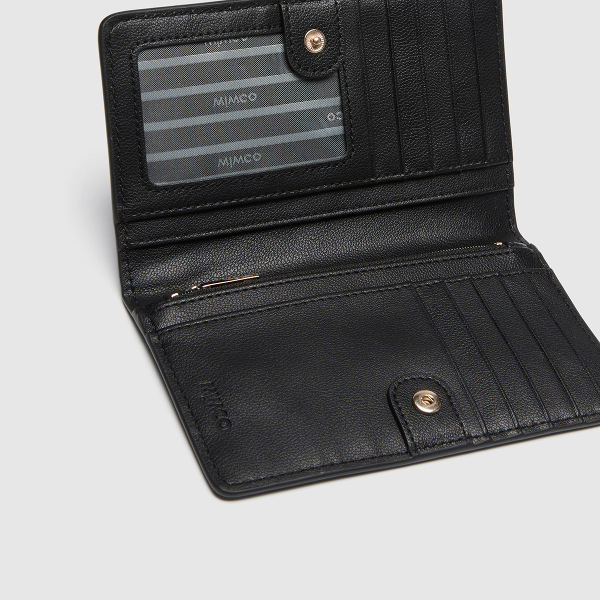 Unite Medium Wallet - Black Light Gold