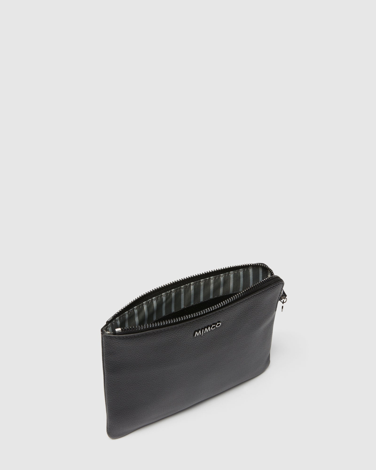 Classico Medium Pouch - Black Gunmetal
