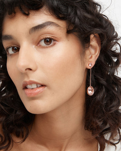 Twinkle Drop Earrings - Pancake