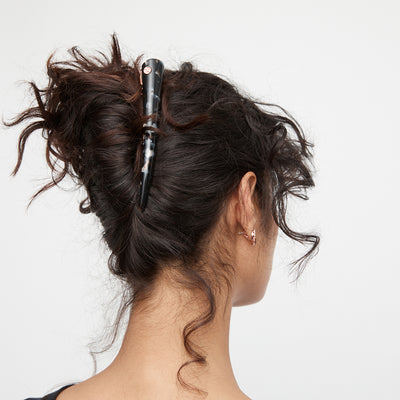 Miss Mim Concord Hair Clip - Black Pearl
