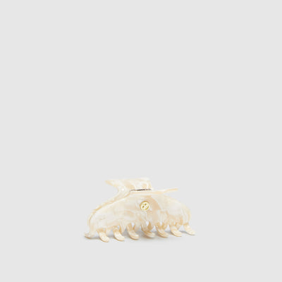 Miss Mim Claw Hair Clip - Alabaster