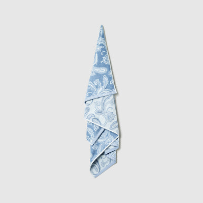 siren bath towel - Steel Blue