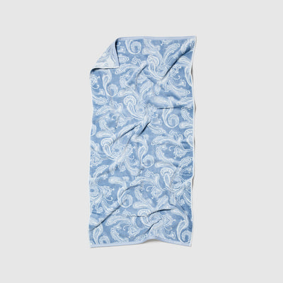 siren bath towel - Steel Blue