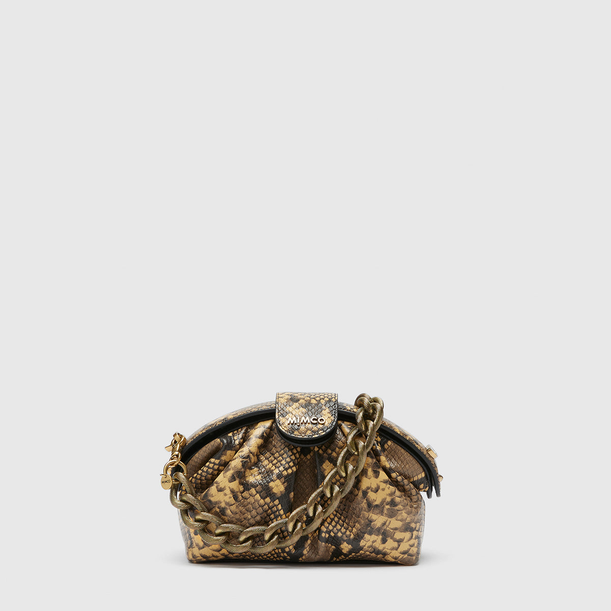 Bloom Mini Clutch Bag - Burnt Honey