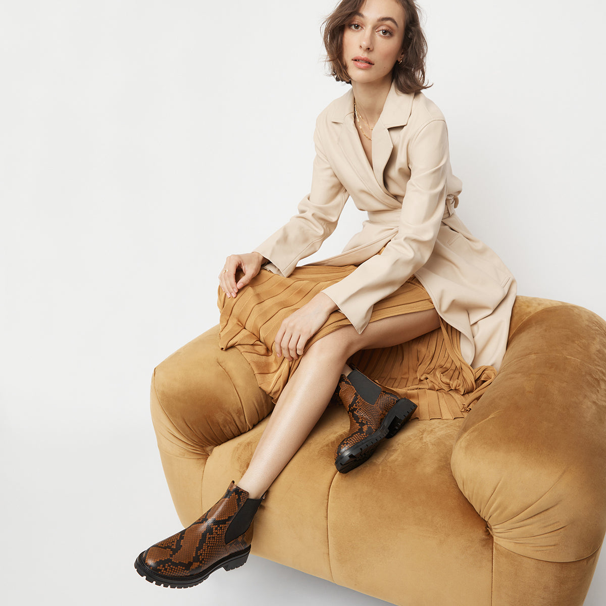 Instinct Boots - Caramel