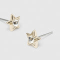Mim-Star Stud Earrings - Gold