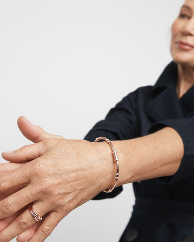 Miss Mim Bangle - Rose Gold