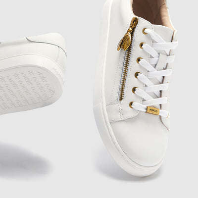 Queen B Sneakers - White