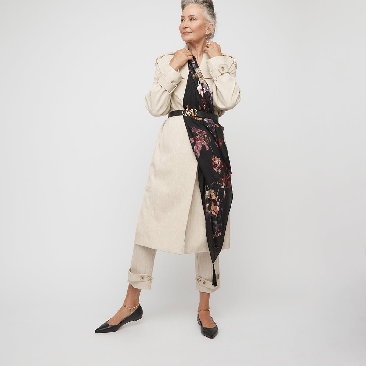Animalia Scarf - Black