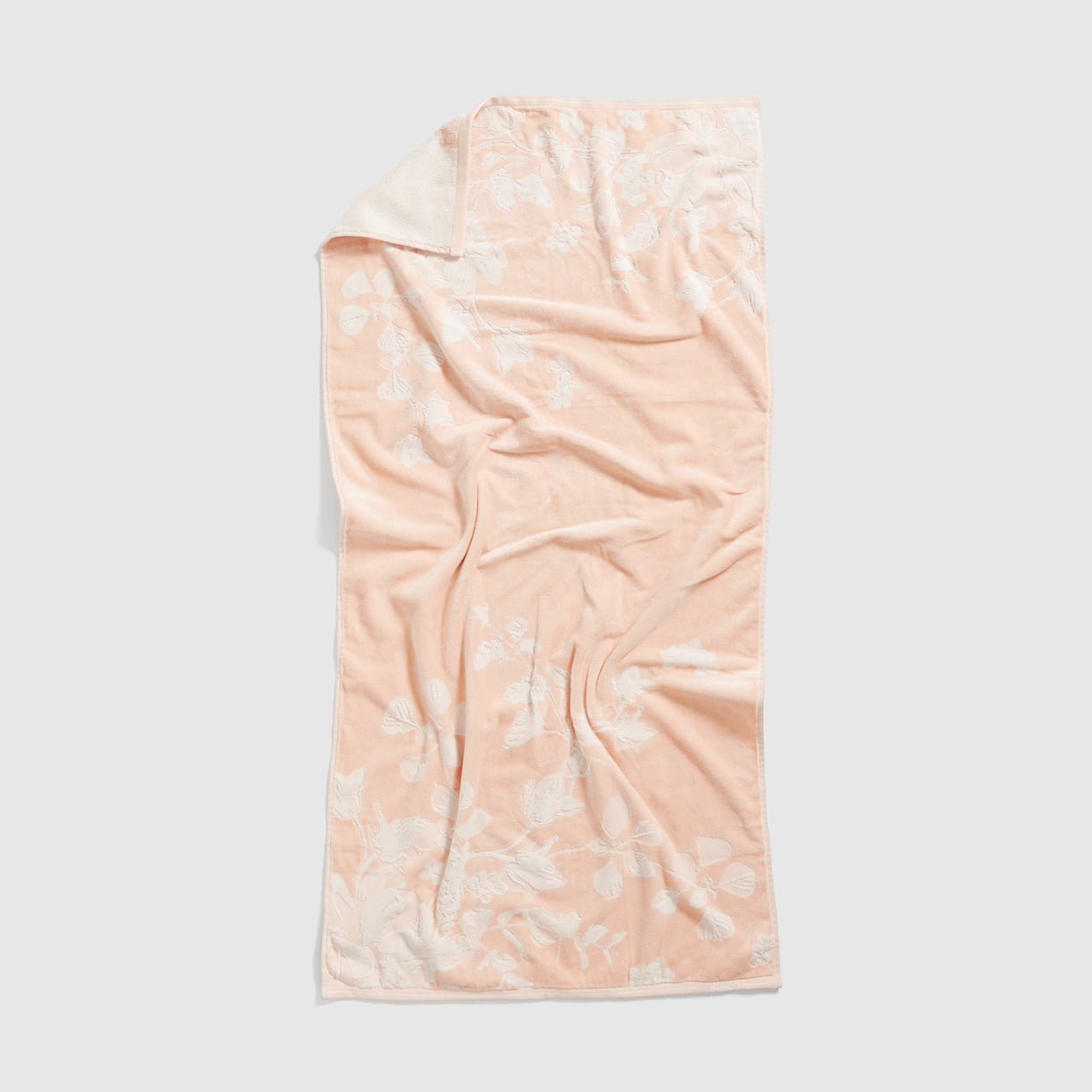 Vine Bath Towel - Almond