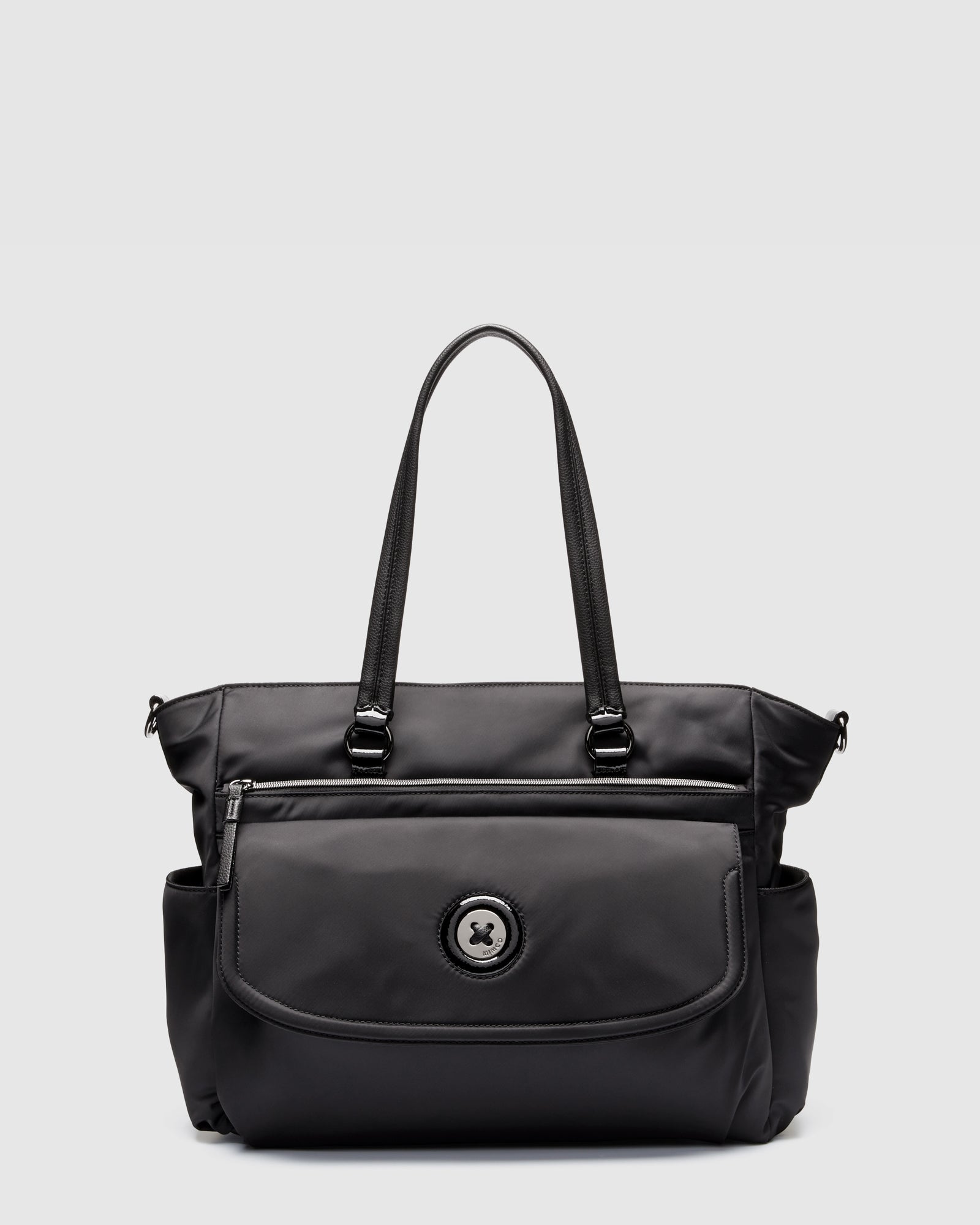 Mim-Mazing Baby Bag - Black Gunmetal