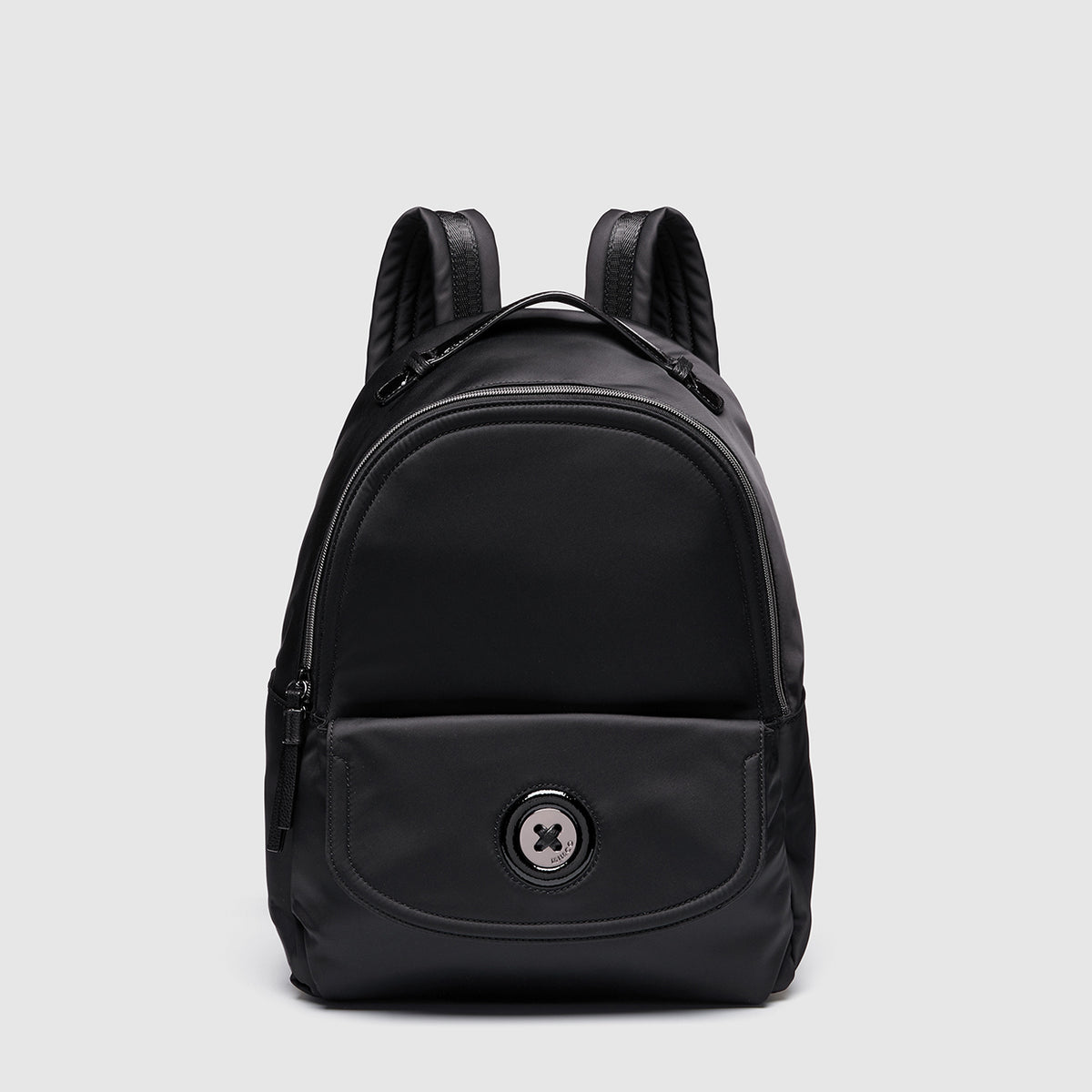 Mim-Mazing Baby Backpack - Black Gunmetal