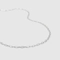 Connective Sterling Silver Necklace - Silver