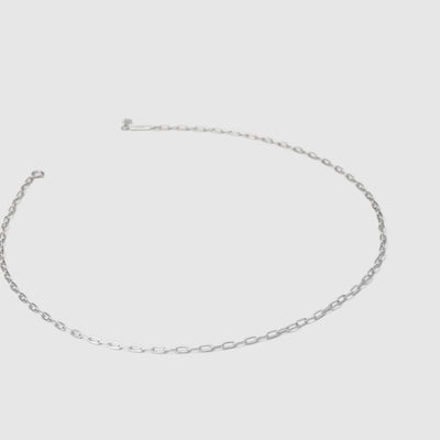 Connective Sterling Silver Necklace - Silver