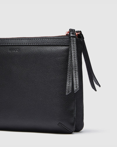 Mim-Mazing Duo Cross Body Bag - Black Rose Gold