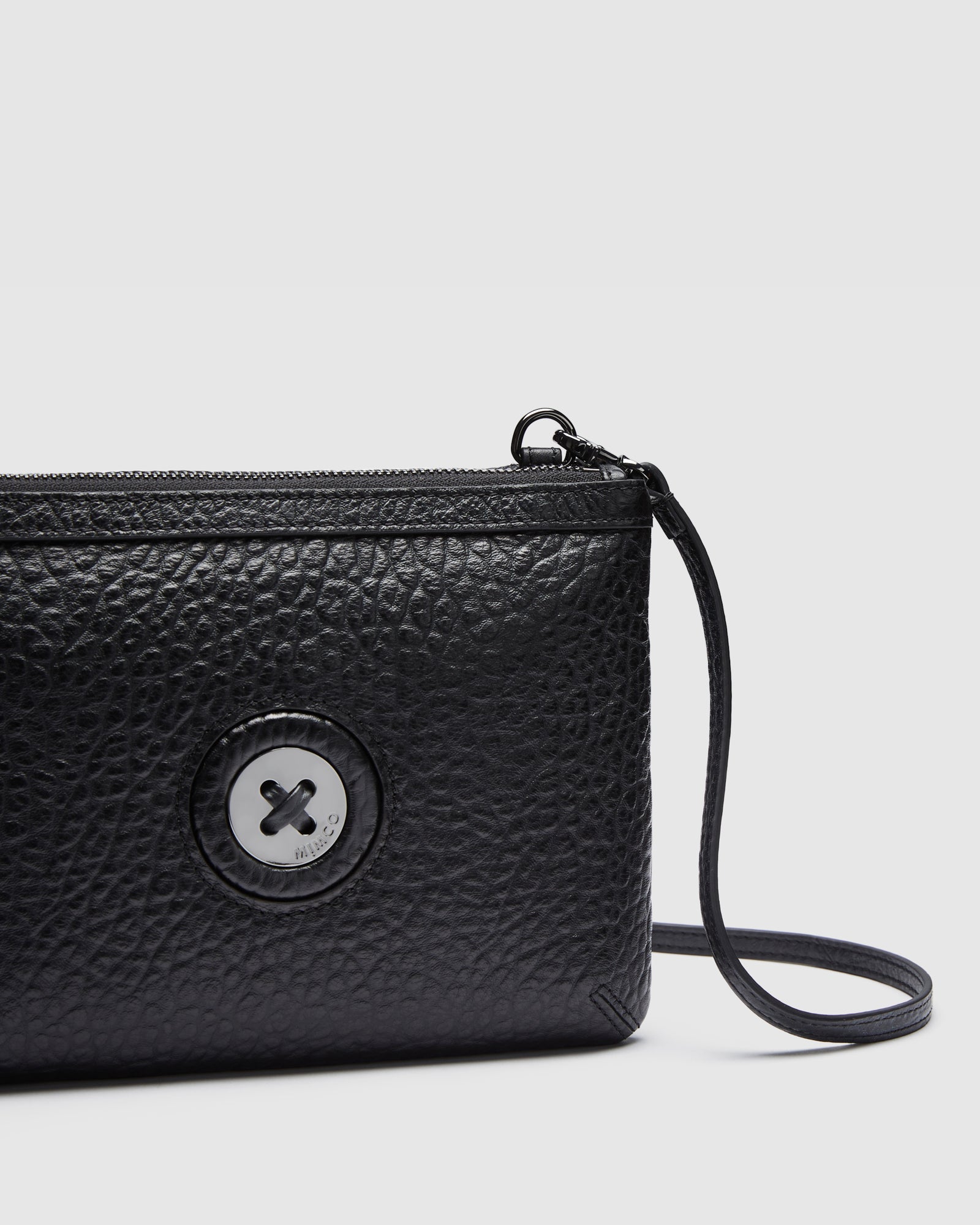 Mim-Mazing Duo Crossbody Bag - Black Gunmetal