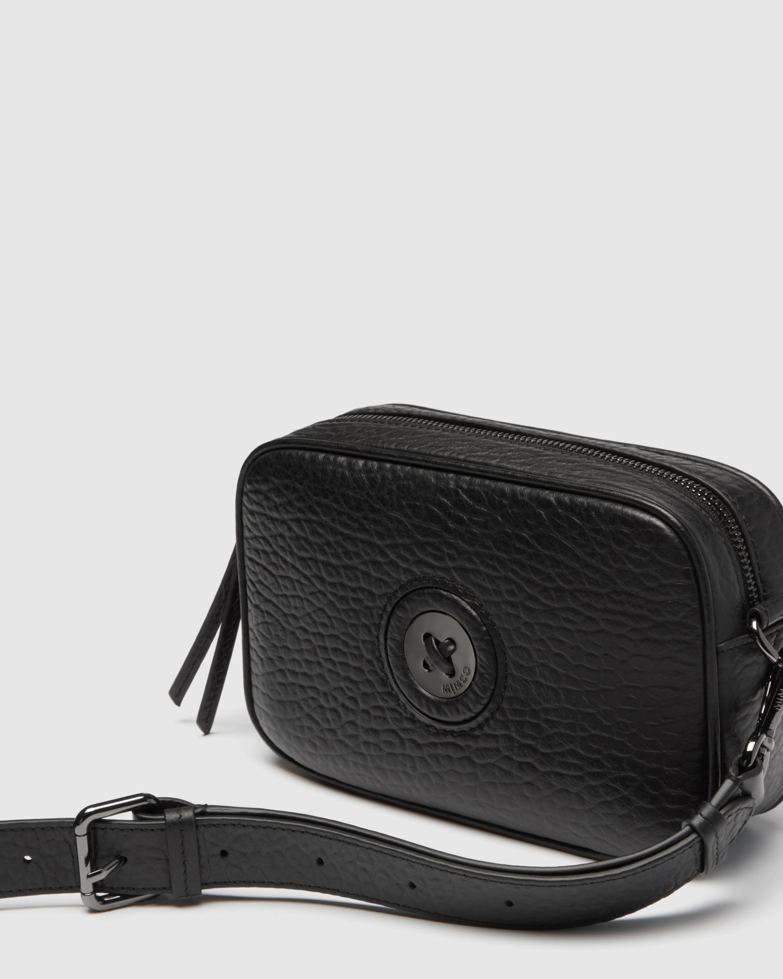 Mim-Mazing Crossbody Bag - Black Gunmetal