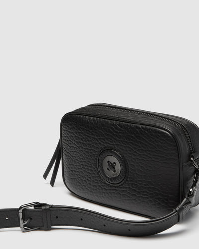 Mim-Mazing Crossbody Bag - Black Gunmetal