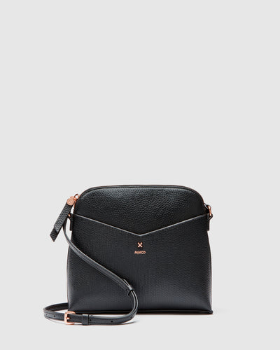 D-Vine Sling Crossbody Bag - Black Rose Gold