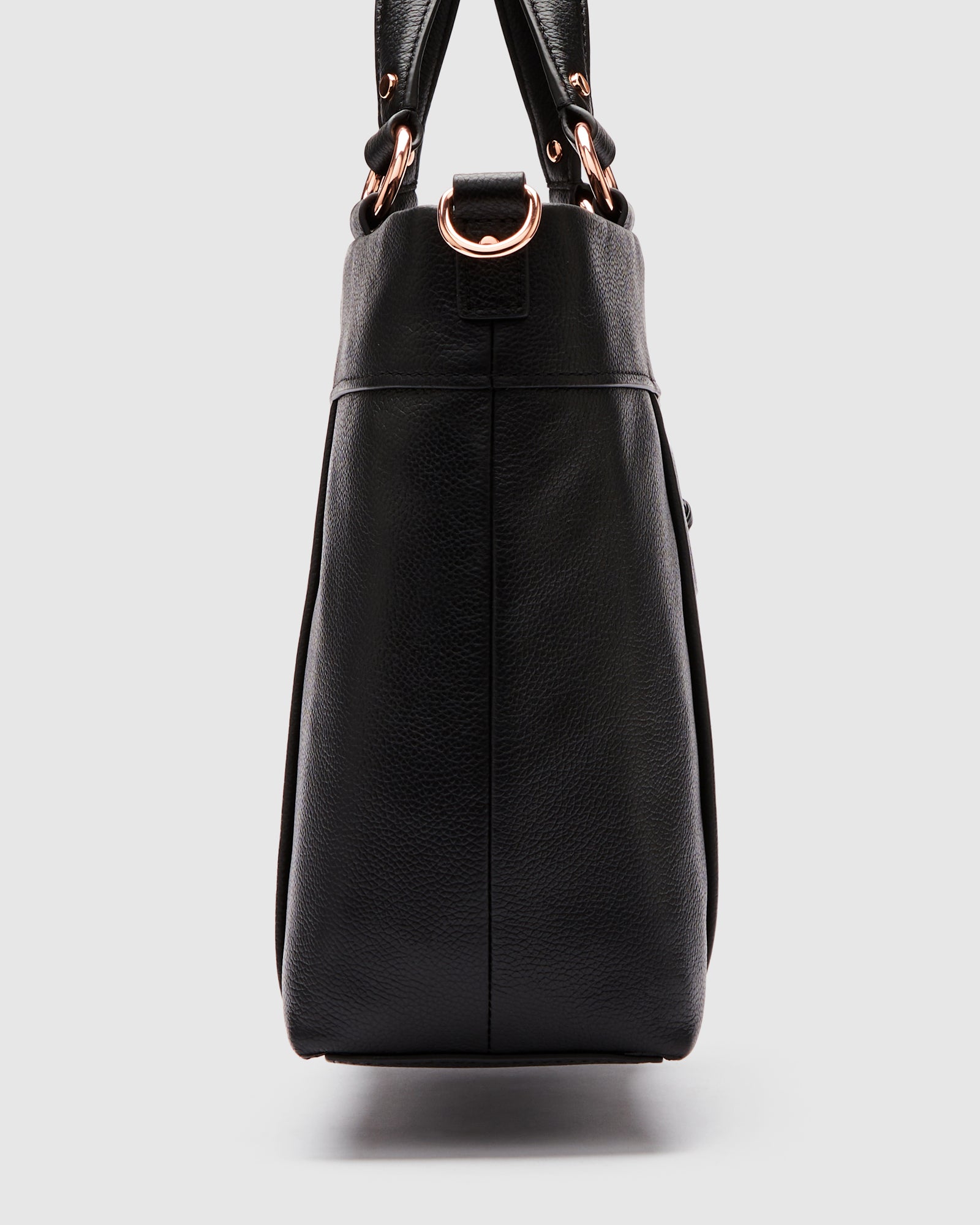 Mim-Mazing Mini Tote Bag - Black Rose Gold