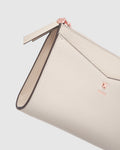 D-Vine Medium Pouch - Pale Stone