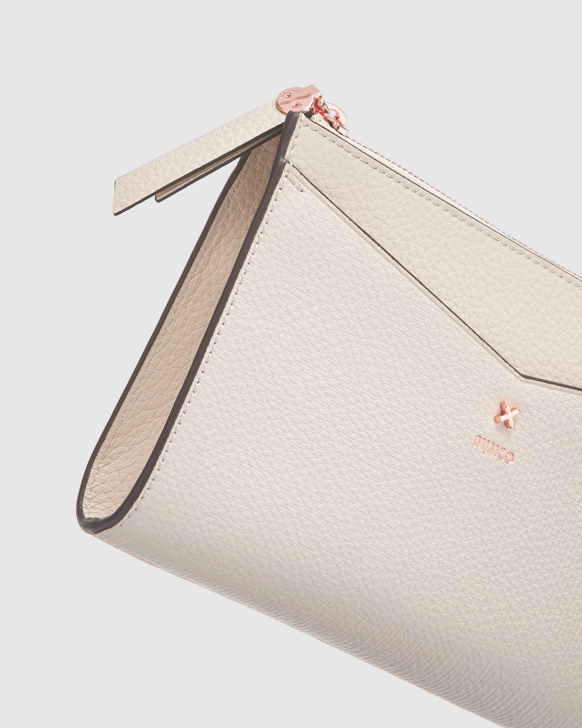D-Vine Medium Pouch - Pale Stone