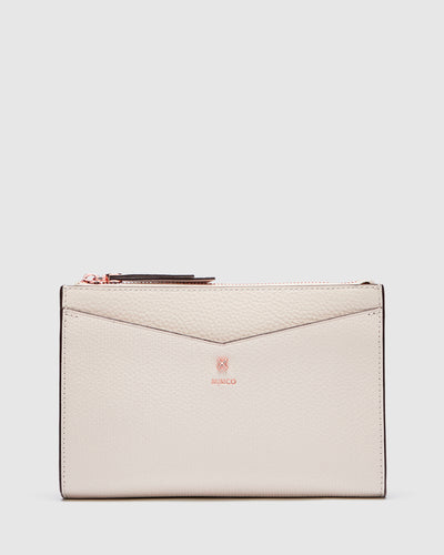 D-Vine Medium Pouch - Pale Stone