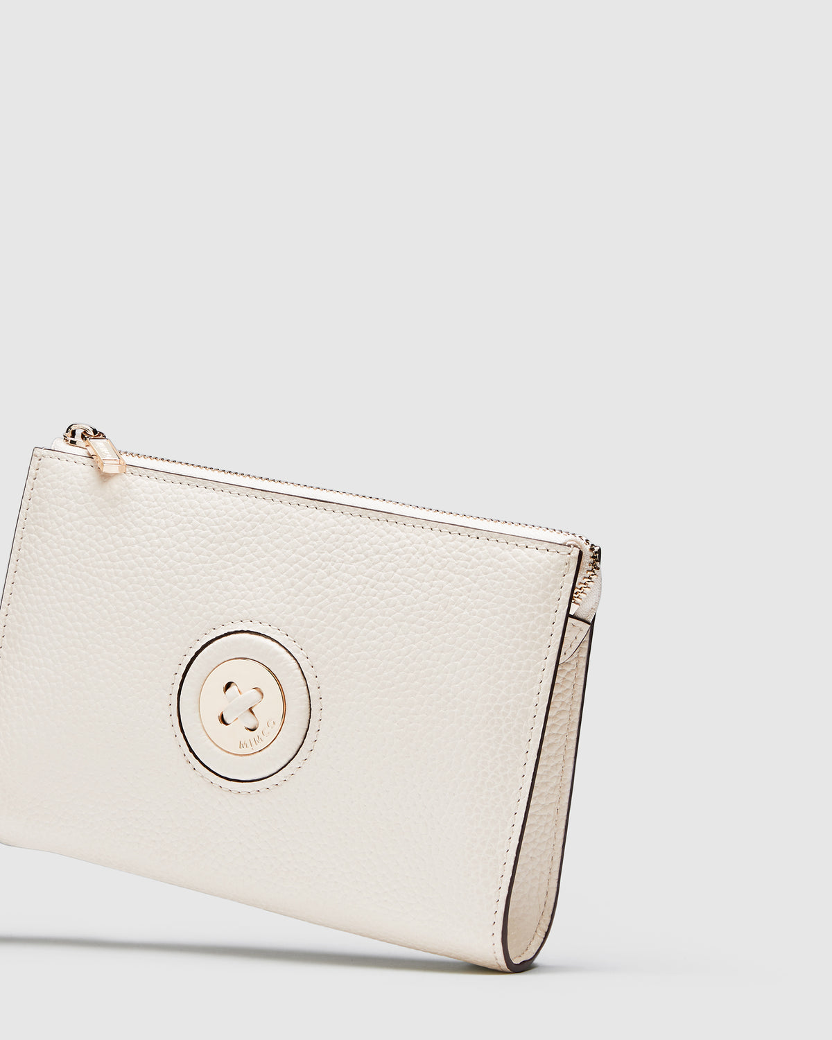 Mim-Mazing Medium Pouch - Alabaster