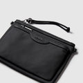 Super-Cycle Duo Pouch - Black Gunmetal