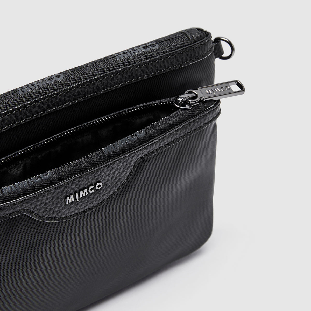 Super-Cycle Duo Pouch - Black Gunmetal