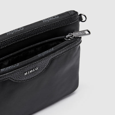 Super-Cycle Duo Pouch - Black Gunmetal