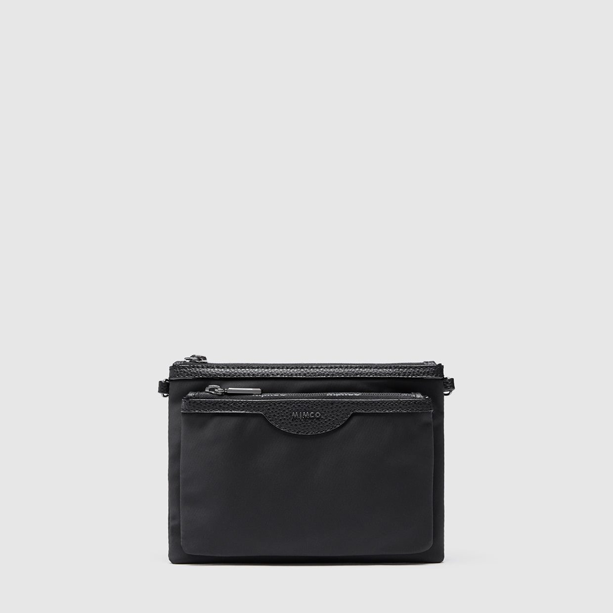 Super-Cycle Duo Pouch - Black Gunmetal