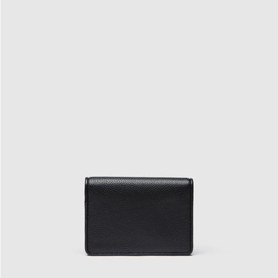 Shine Medium Wallet - Black Rose Gold