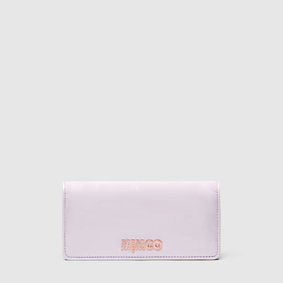 Shine Large Wallet - Lilac Marle