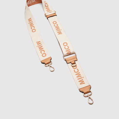 Wide Webbing Bag Strap - Natural