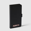 Shine Flip Case For iPhone 12 Pro Max - Black Rose Gold