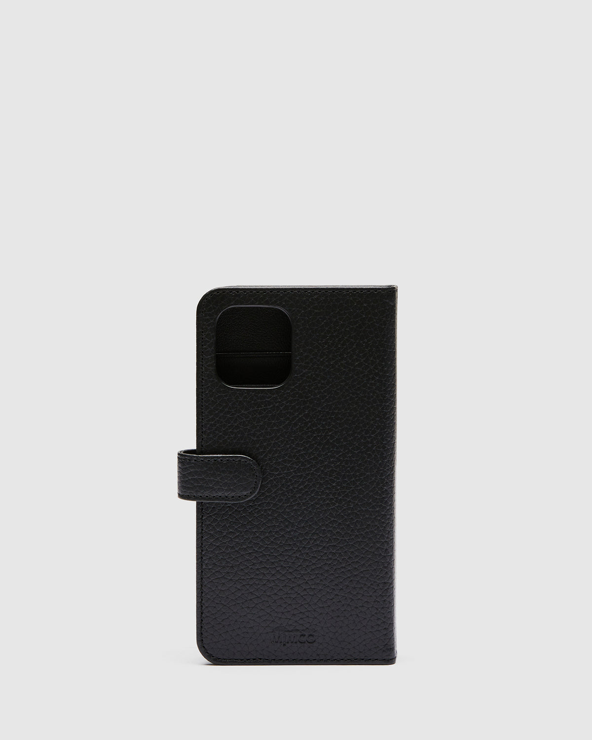 Mim-Mazing Flip Case For iPhone 12 Pro Max - Black Rose Gold