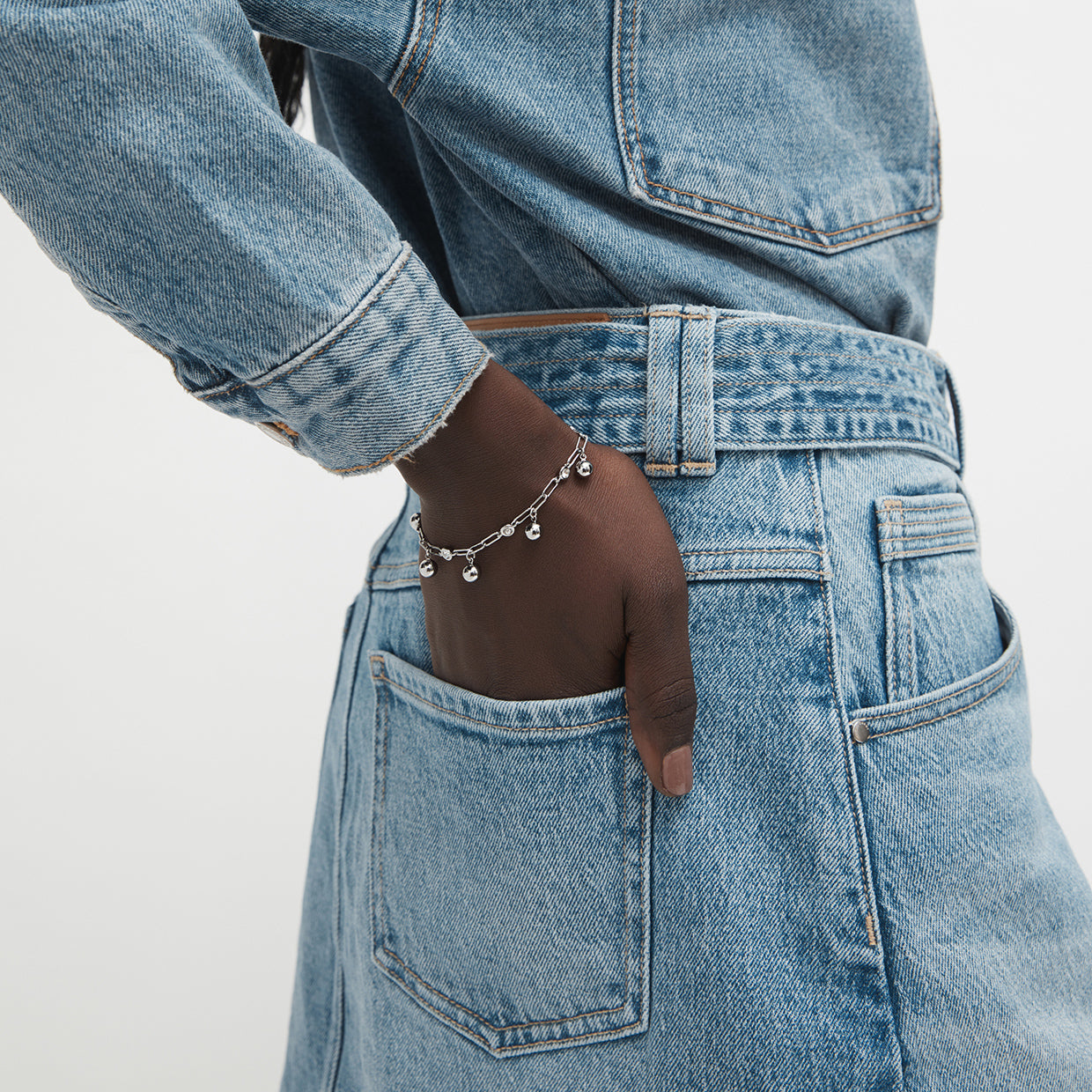 Swivel Bracelet - Silver
