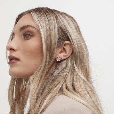 Twirl Stud Earrings - Anise