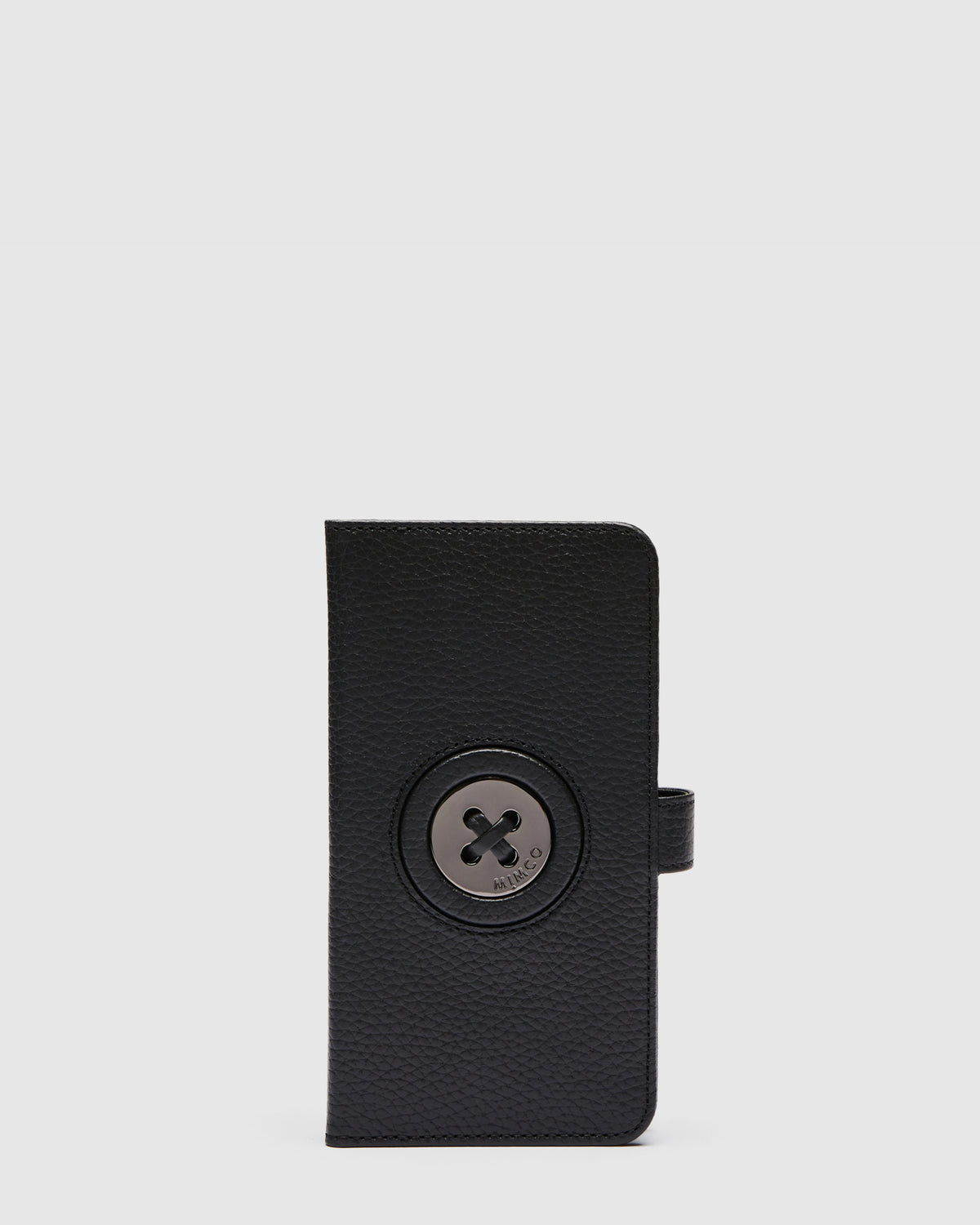 Mim-Mazing Flip Case For iPhone 12 Pro Max - Black Gunmetal